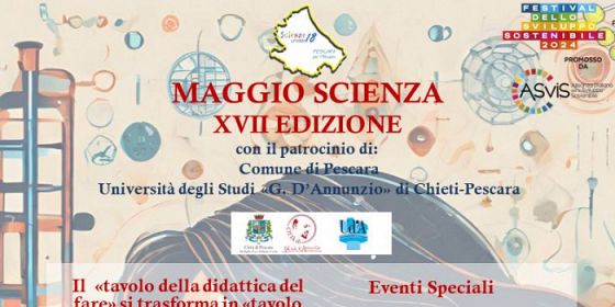 17esima edizione Festival della scienza under18 Pescara per l'Abruzzo