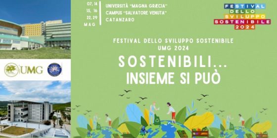 Sostenibili...insieme si può! Festival della sostenibilità UMG 2024