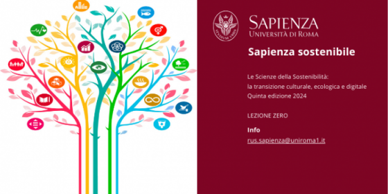 Le scienze della sostenibilità - Webinar Facoltà Scienze politiche sociologia comunicazione