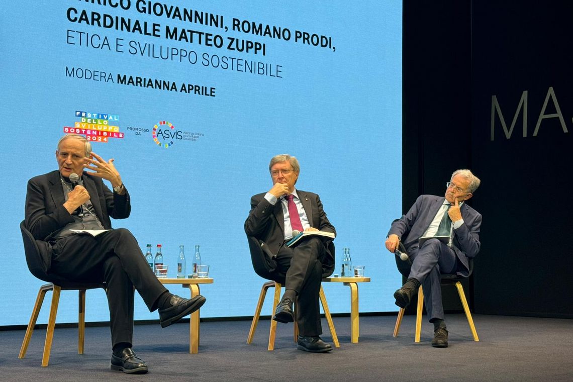 “Europa: l’unica soluzione è un’etica comune”. Dialogo tra Prodi, Giovannini, Zuppi